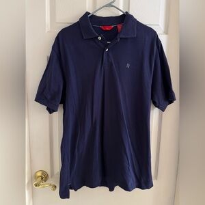 Vintage Men’s Navy Blue IZOD Polo Shirt Medium EUC